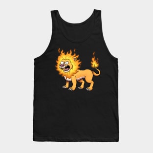 Fire Lion Tank Top